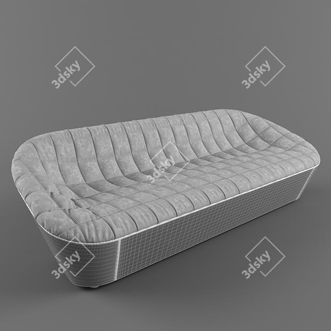 Modern Millennium Drive Sofa 3D model image 3