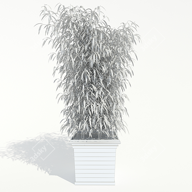 Title: Versatile Decorative Plants - 50 to 150cm 3D model image 3