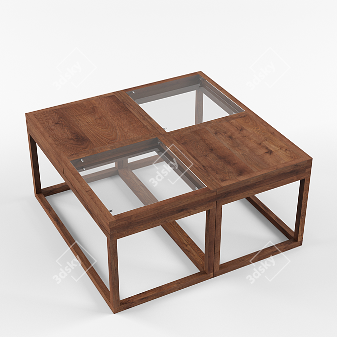 Modern Merge Table - Sleek and Functional 3D model image 3