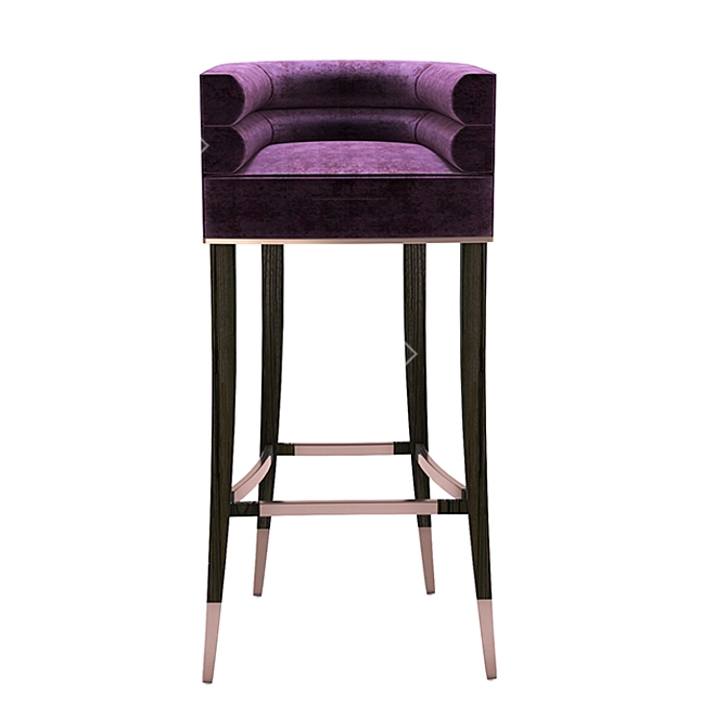 Modern Maa Bar Chair: Stylish and Versatile 3D model image 2