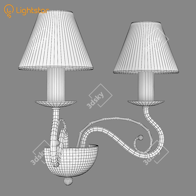 78262x Esedra Lightstar Pendant 3D model image 3