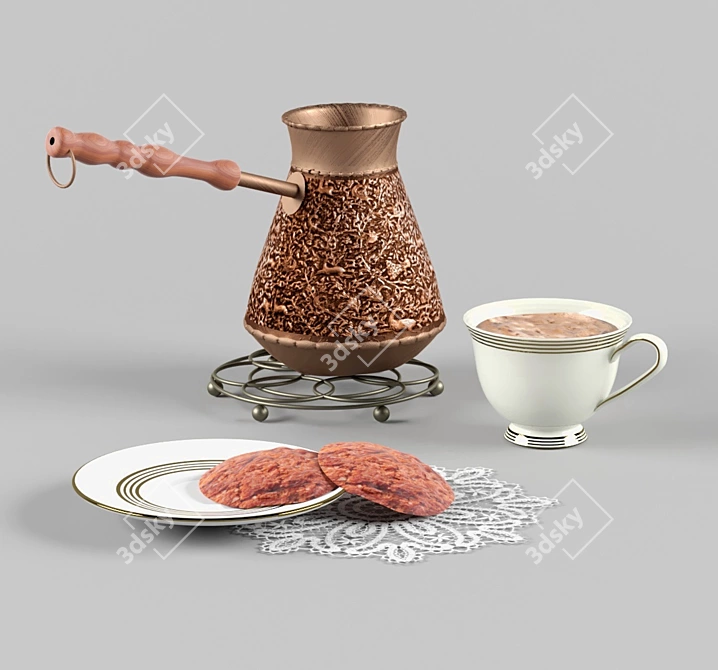 All-in-One Kitchenware Ensemble 3D model image 1