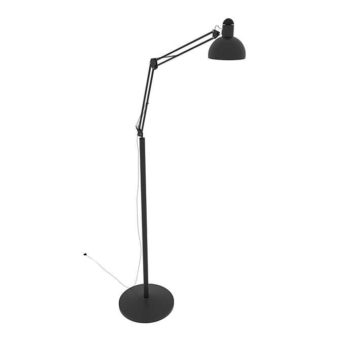 Sleek 3D Model Floor Lamp 3D model image 1