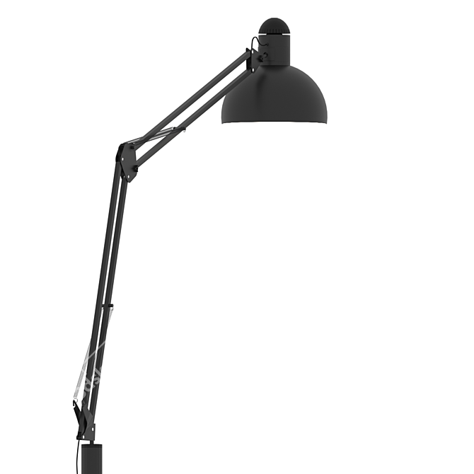 Sleek 3D Model Floor Lamp 3D model image 3