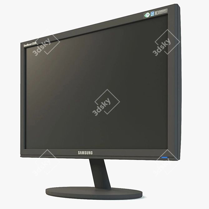 Samsung SyncMaster E2020 LCD Monitor 3D model image 1