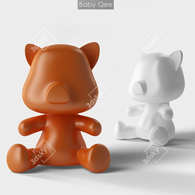 Cute Collectible Baby Qee 3D model image 1