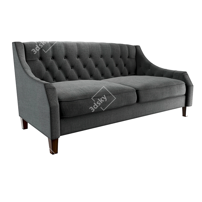 Modern Blair Sofa - Stylish and Comfortable! 3D model image 1