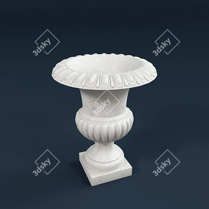 Elegant Medici Vase: Timeless Beauty 3D model image 1