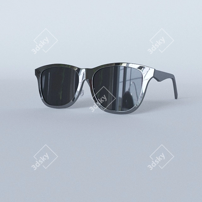 Modern Eyewear 3D model image 1