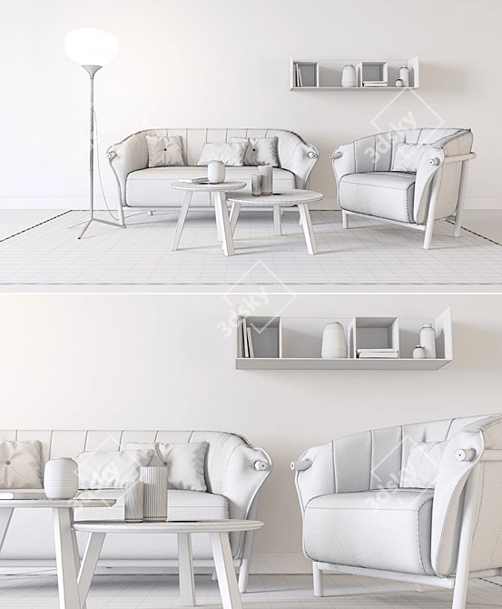 Bosc Furniture Collection 3D model image 3