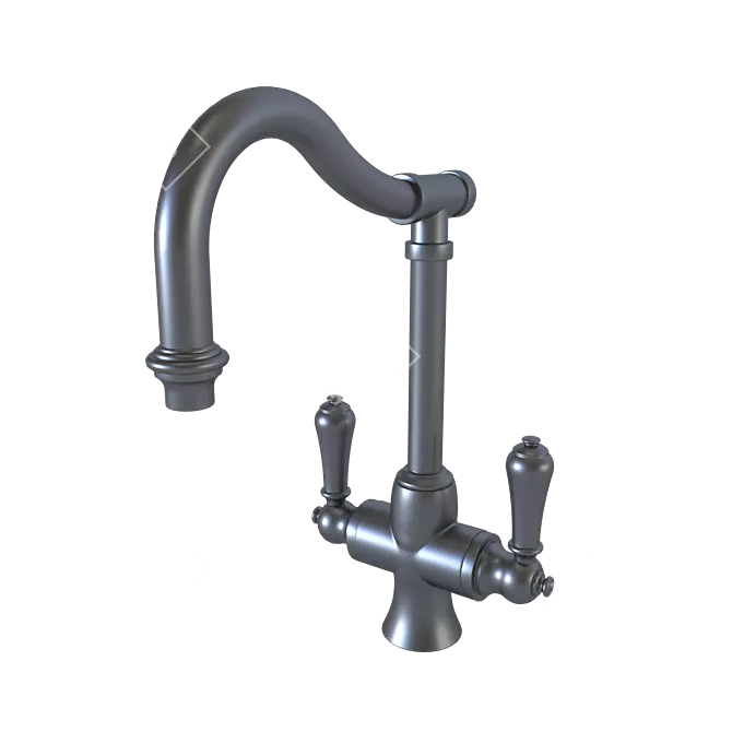 Medoc High Profile Kitchen Faucet 3D model image 2