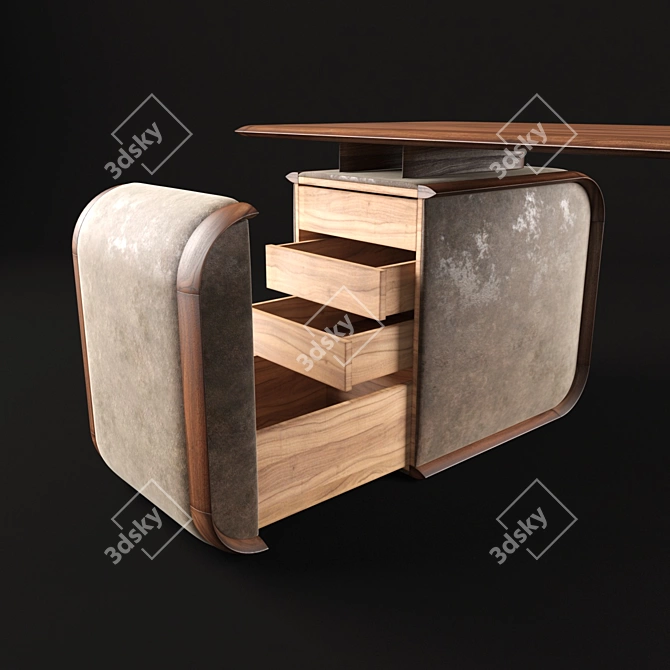 Natural Elegance: WOODY Ulivi 3D model image 2