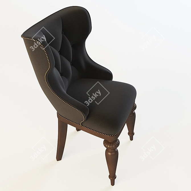 Sleek Gamecock Chair, Centuryfurniture 3D model image 2