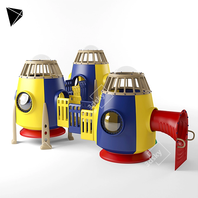 Rocket Blast Playground 3D model image 3