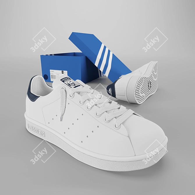 Adidas Stan Smith: Iconic Classic 3D model image 3