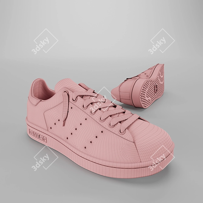 Adidas Stan Smith: Iconic Classic 3D model image 4