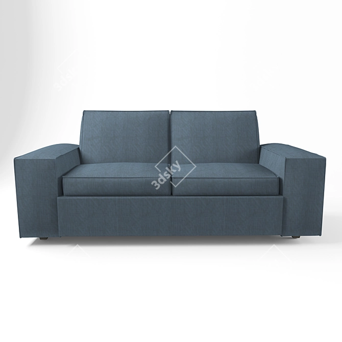 Elegant KIVIK Sofa: Premium Comfort & Style 3D model image 1