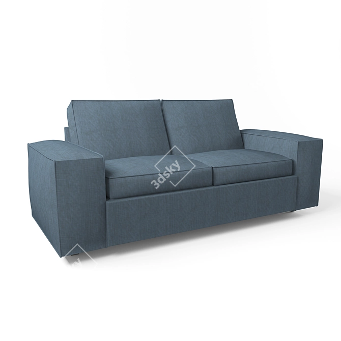 Elegant KIVIK Sofa: Premium Comfort & Style 3D model image 2