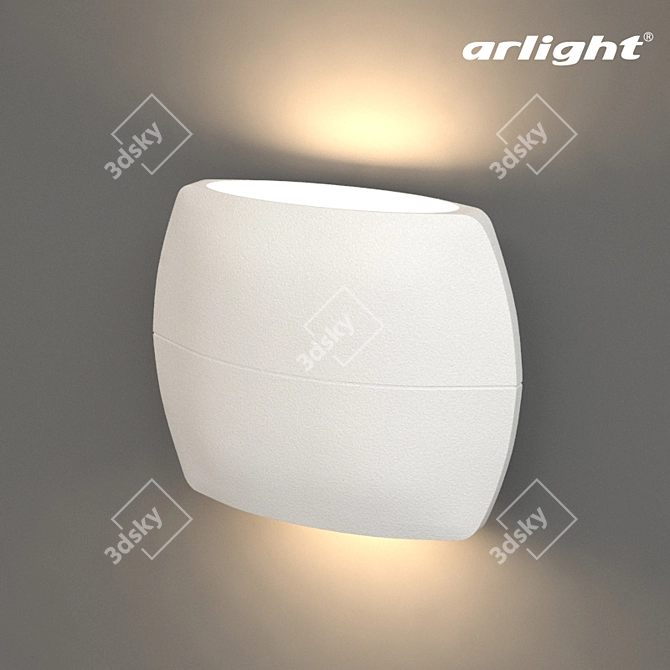 Wall Vase LED Light - SP-Wall-140WH 3D model image 1