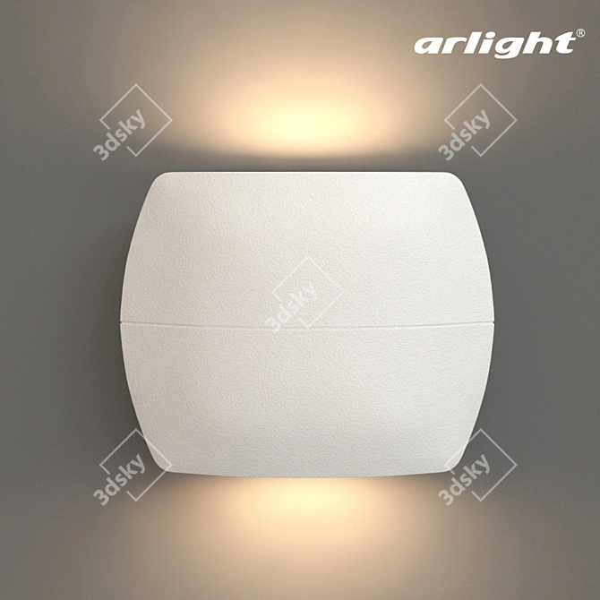 Wall Vase LED Light - SP-Wall-140WH 3D model image 2