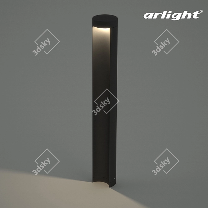 LGD LED Path Light - 650mm Height, 7W 3D model image 1