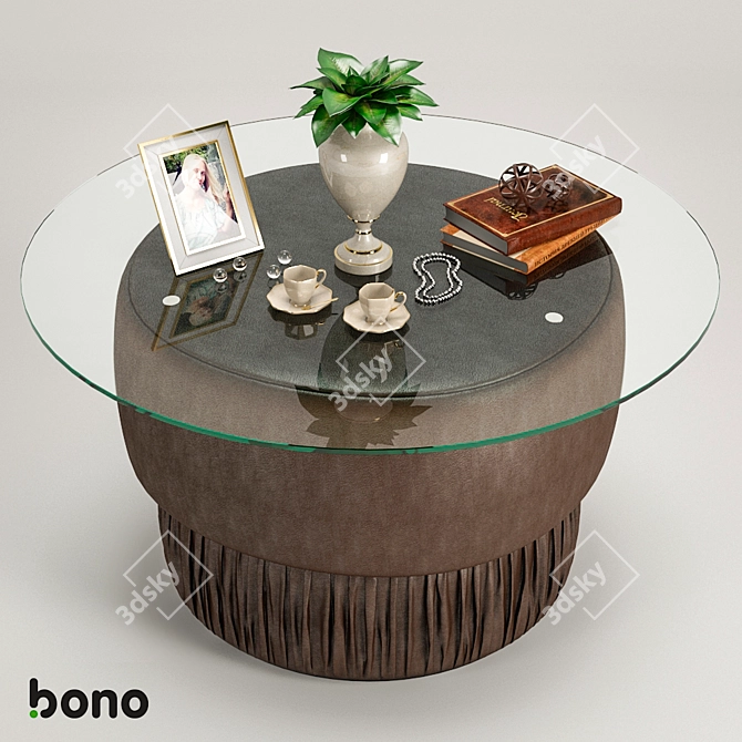 Bono Chester: Modern Coffee Table 3D model image 3