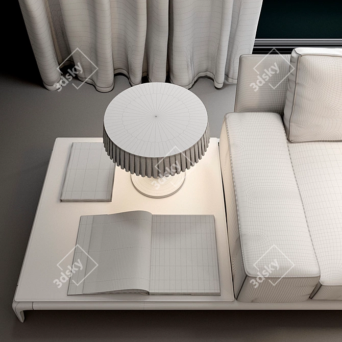 Harmonious Elegance: Poliform Park Set 3D model image 3