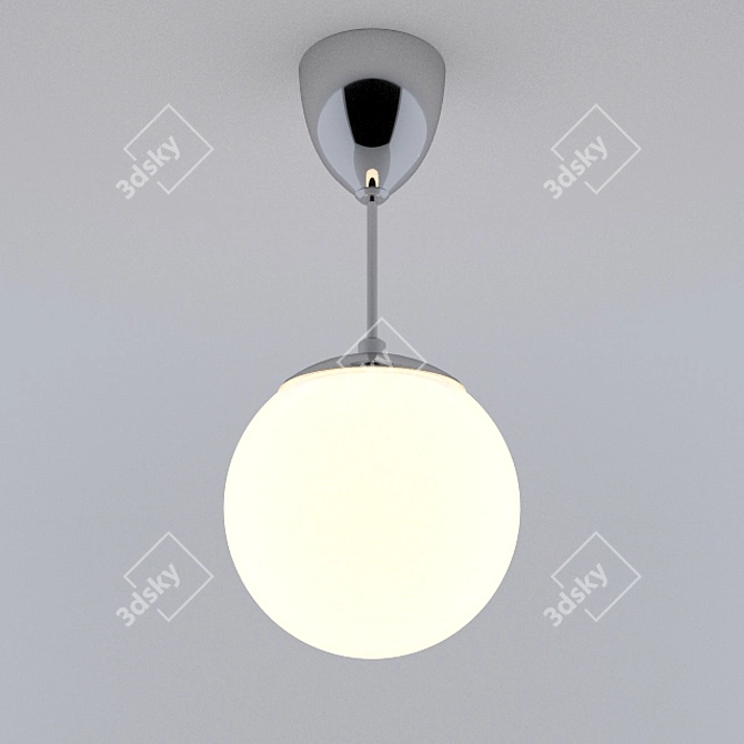 Modern Ceiling Lamp with HÖLJES IKEA Design 3D model image 1