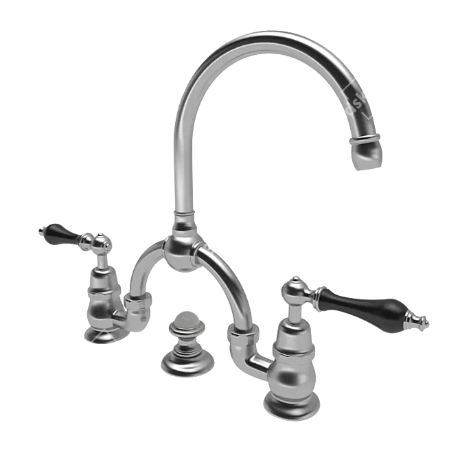 Etoile Gooseneck Arche Faucet 3D model image 2