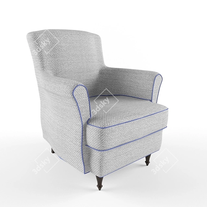 Modern Elegance: Benjamin Chair 3D model image 1