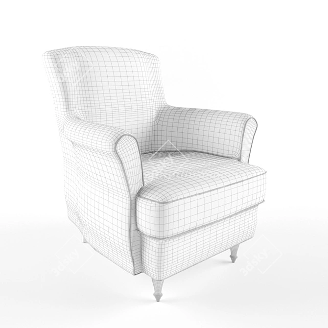 Modern Elegance: Benjamin Chair 3D model image 2