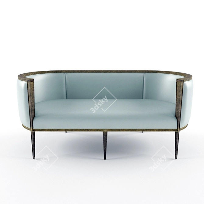 Elegant Classic Sofa: Traditional & Timeless 3D model image 1