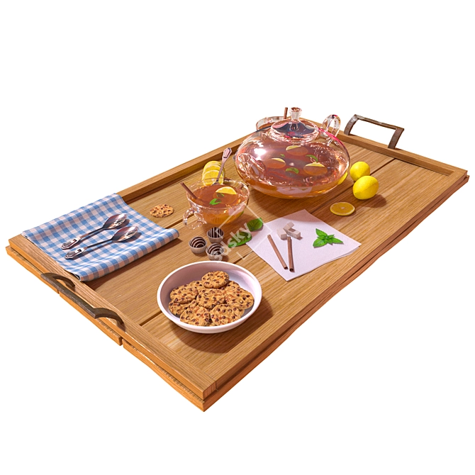 Provencal Warm Tea 3D model image 2