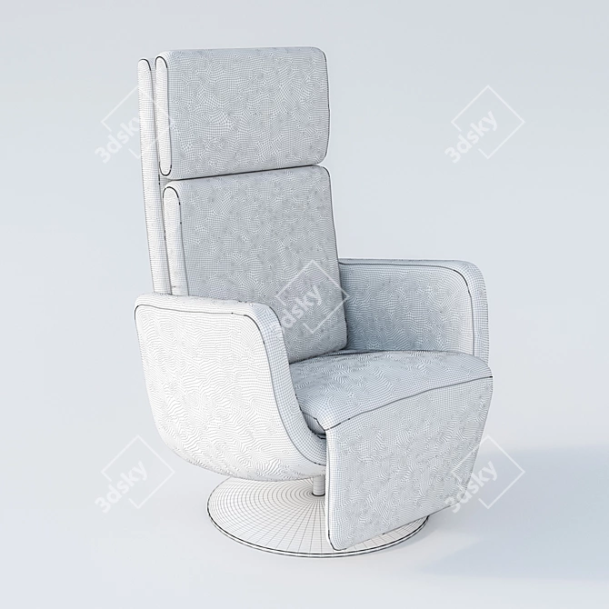 German-made HIMOLLA EASY SWING 7952 Chair 3D model image 3