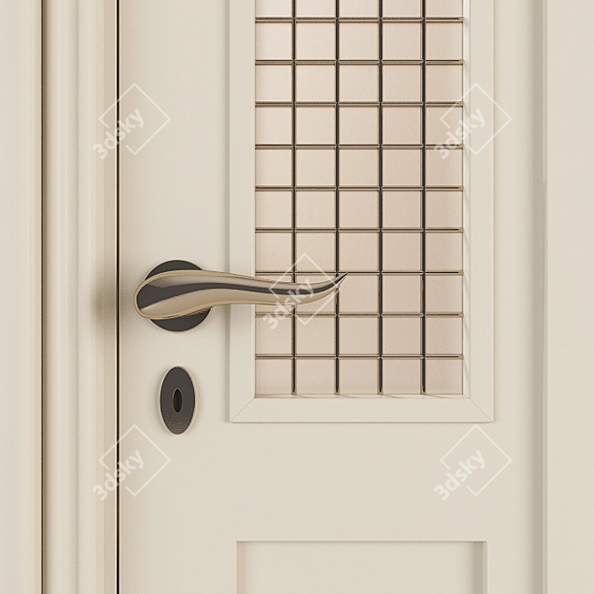 Italian SJB Telemaco Doors: Alicante Collection 3D model image 3