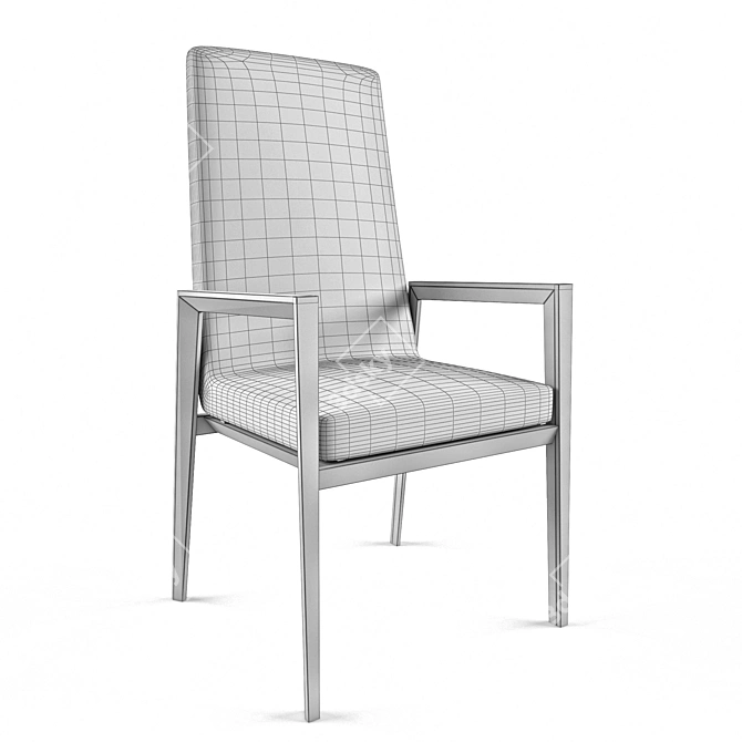 BESS Armchair | Calligaris Studio 3D model image 3