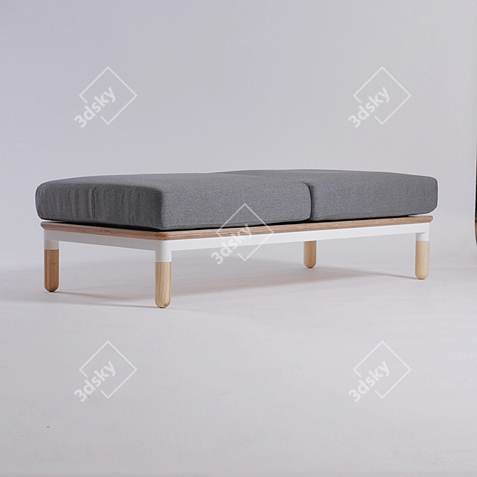 Minimalist R6 Sofa Bundle 3D model image 1