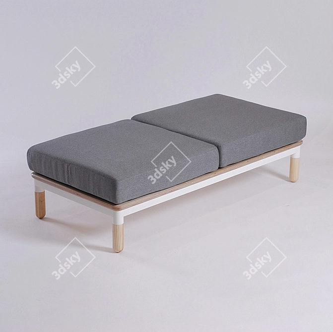 Minimalist R6 Sofa Bundle 3D model image 3