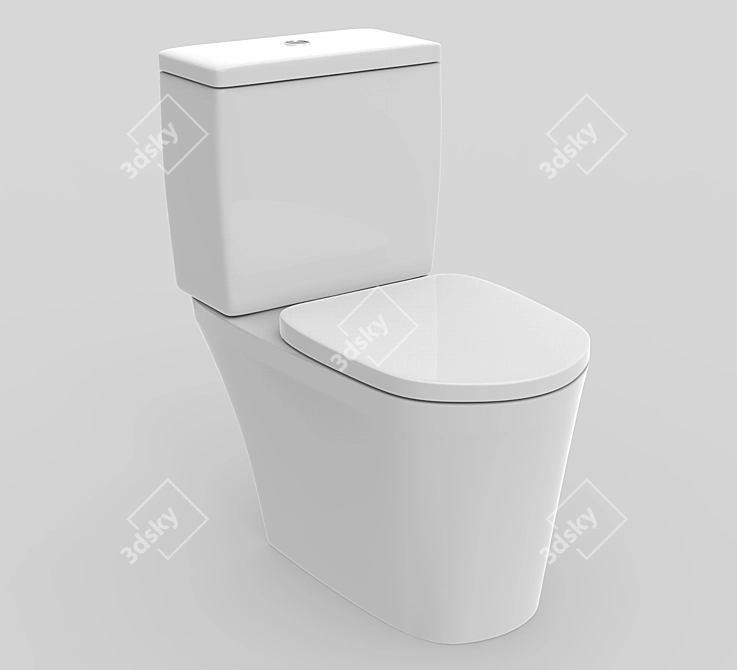 3D Max 2015 Toilets and Bidets 3D model image 1