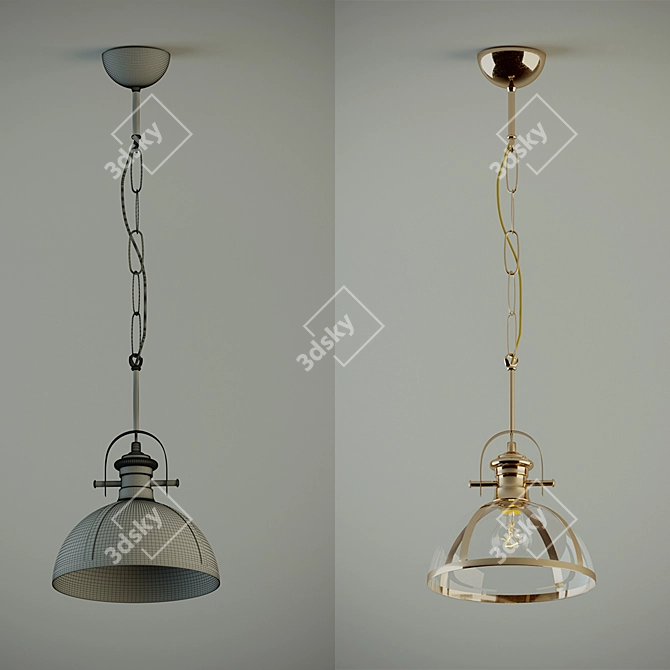 Modern Chandelier | AV-5063 Series 3D model image 2