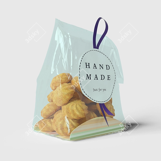 Delicious Handcrafted Cookies 3D model image 2