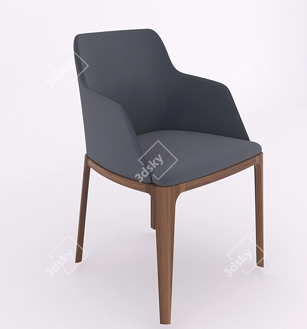 Elevate Your Comfort: Soul Chair 3D model image 1