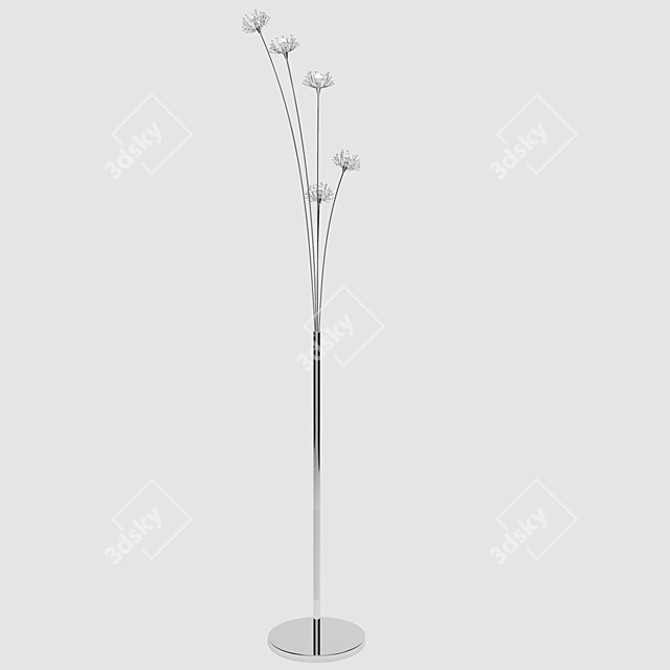 Modern LED Floor Lamp for Bedroom 3D model image 1