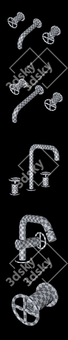 Fantini Rubinetti FONTANE BIANCHE Mixers: Stylish and Superior Quality 3D model image 3