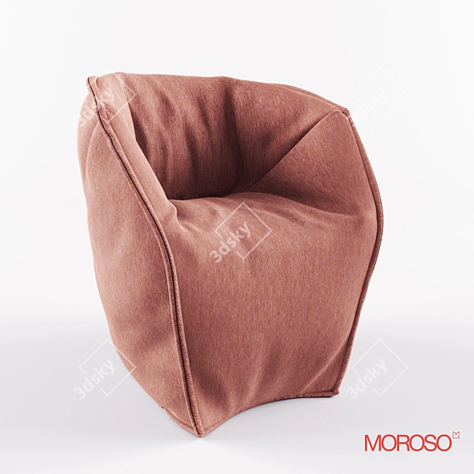 Comfortably Chic: MOROSO - M.a.s.s.a.s.poltroncina 3D model image 1