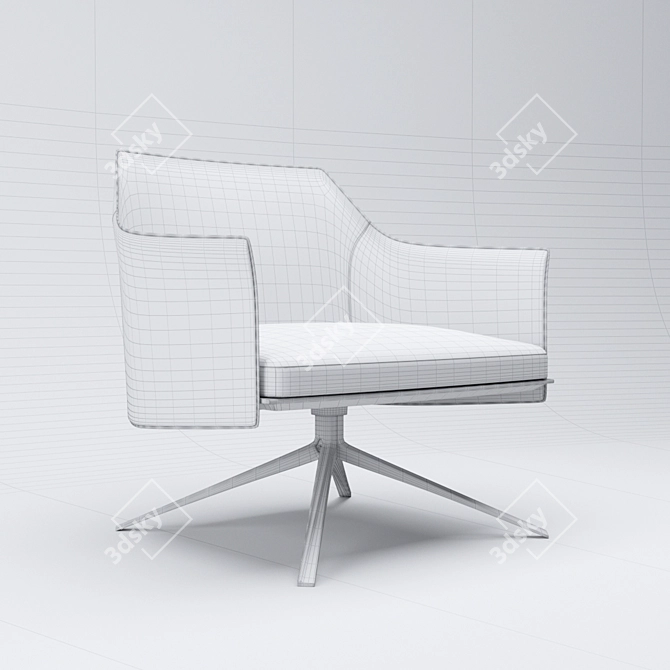 Elegant Comfort: Poliform Stanford 3D model image 3