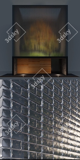 Optical Glass House: A Transparent Masterpiece 3D model image 2
