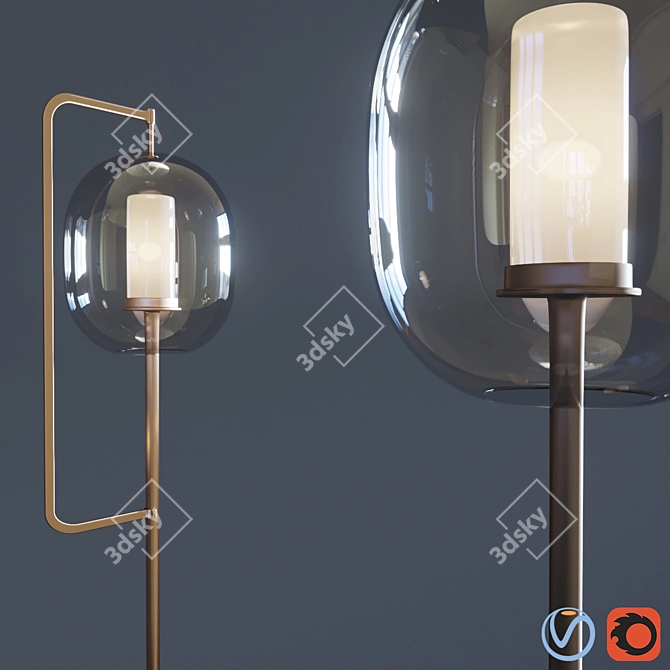 Luminous Lantern: Classicon Neri&Hu 3D model image 2