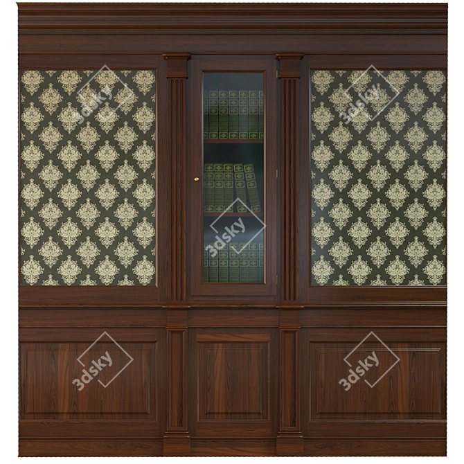 Custom Built-in Wardrobe 3D model image 1