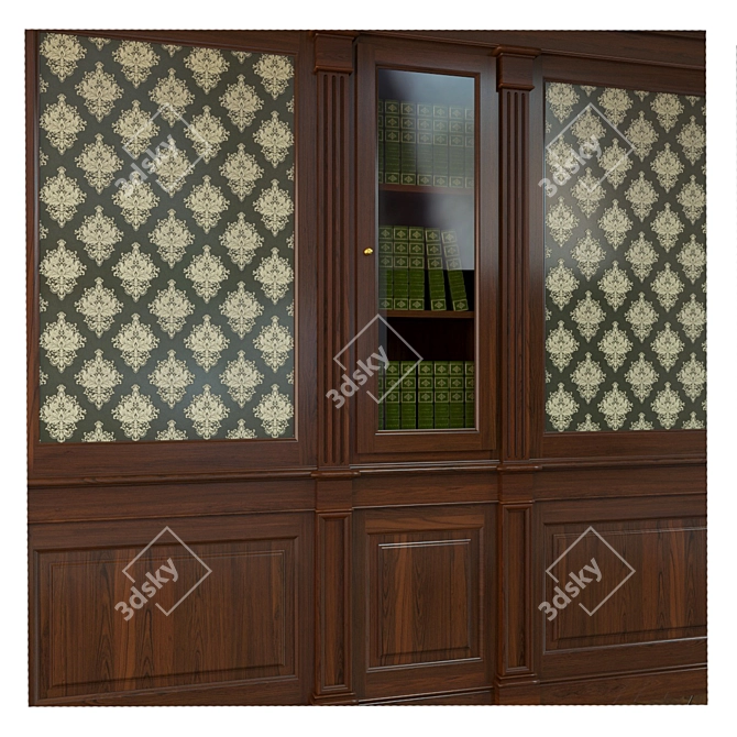 Custom Built-in Wardrobe 3D model image 2